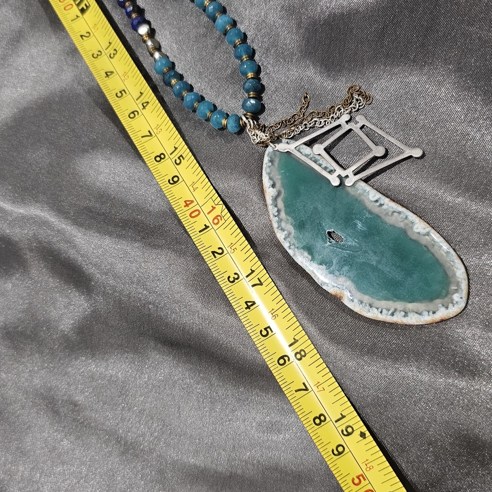 Silpada Sterling Silver 925 Santa Marta Multi-Stone Necklace - Picture 9 of 10